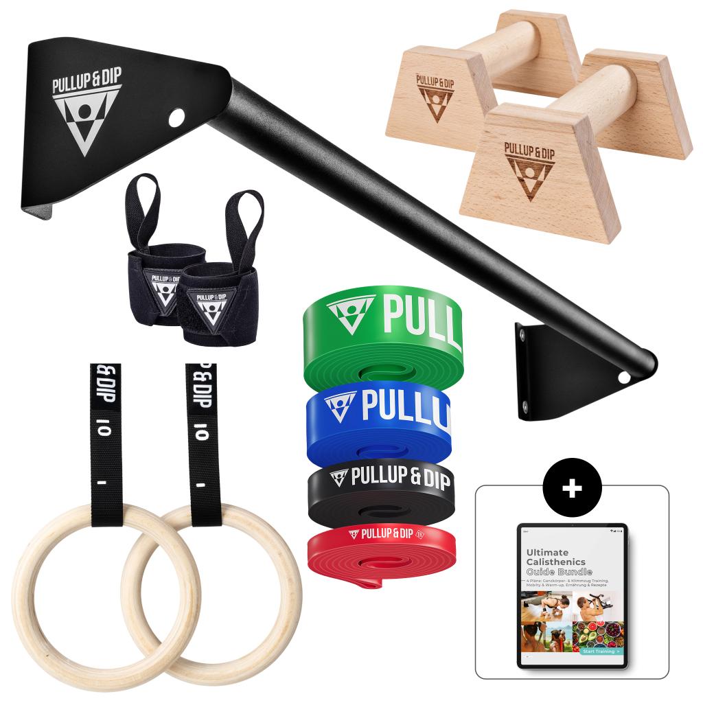 Calisthenics Beginner Essentiales Set - bundle sans souci pour débutants