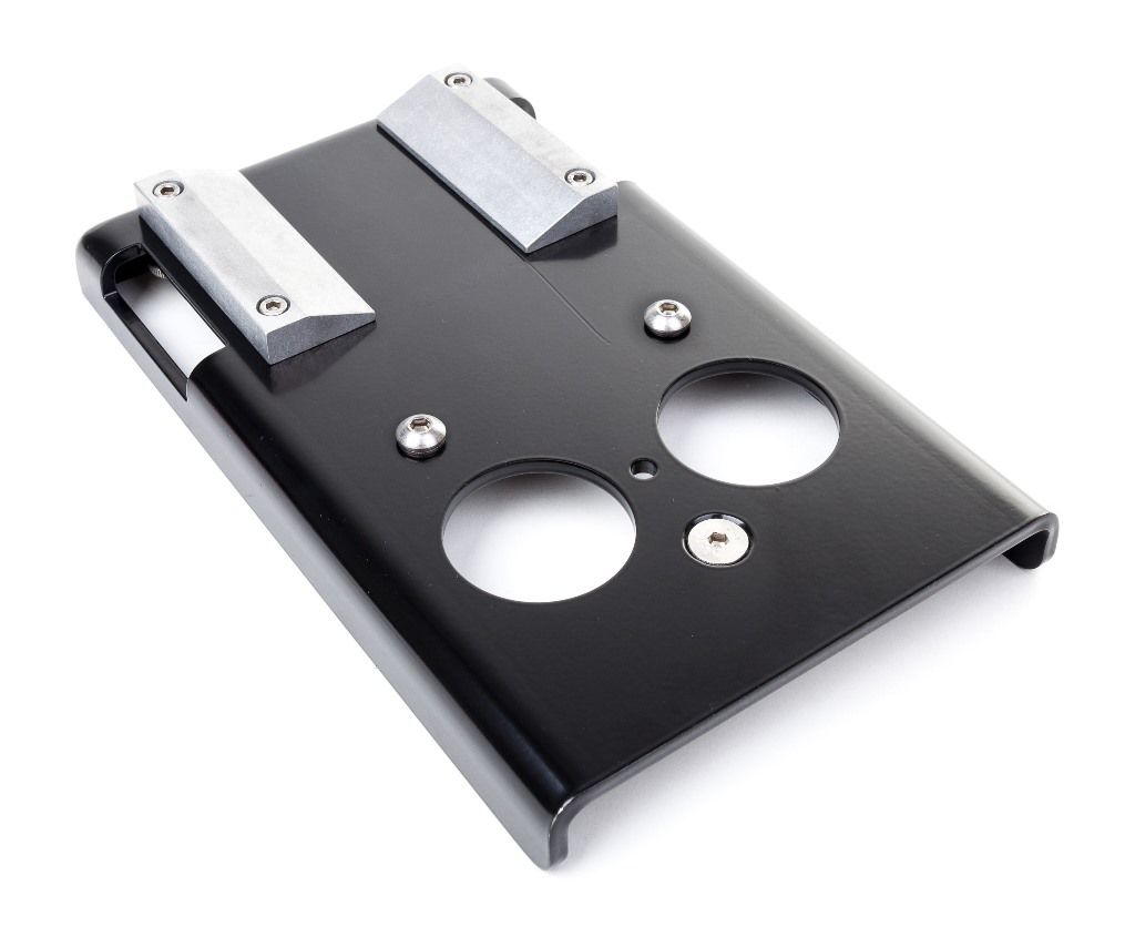 Kit d'installation extérieur pour fixer la barre de traction Pullup & Dip, acier noir