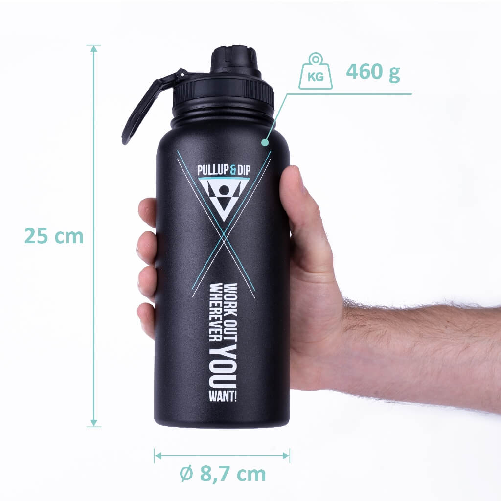 Bouteille d'Eau Acier Inoxydable 950 ml, Sans BPA
