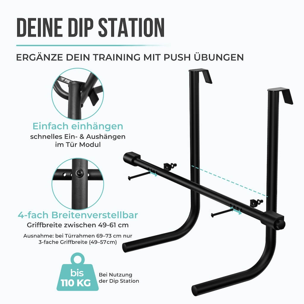 Barre Dips Porte