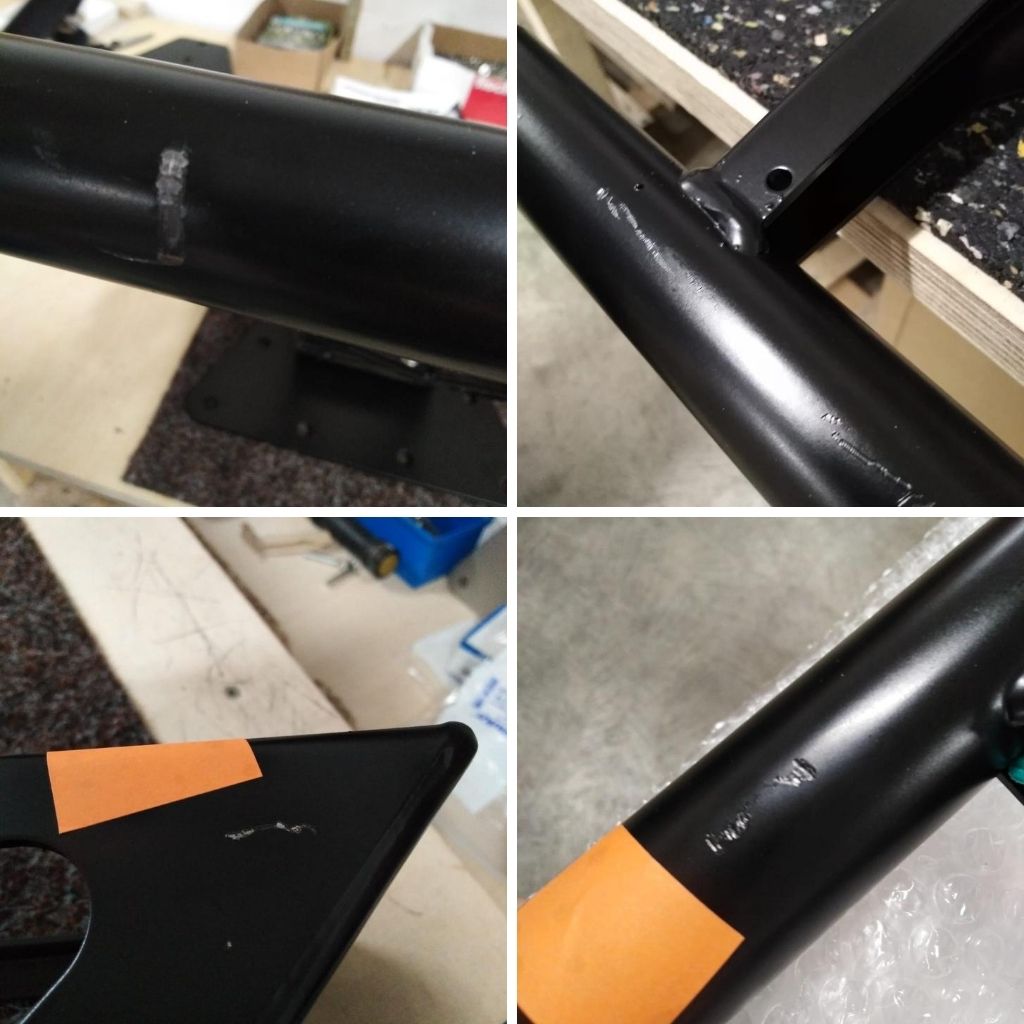 [Produits de 2e choix] Barre De Traction et Dip Pour Montage Mural Sur Mur Intérieur Et Extérieur