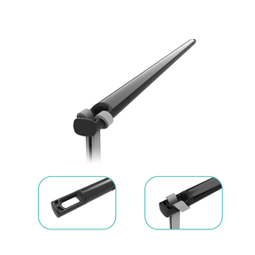 Barre elastique musculation à combiner avec les bandes de résistance et le FREESIXD, 3 parties