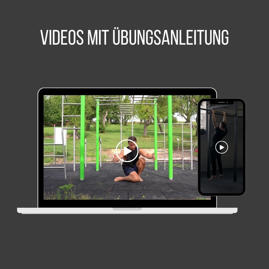 Guide Bundle: Klimmzug Trainingsplan, Warm-up & Mobility Plan und Ernährungs Rezepte Guide [PDF]