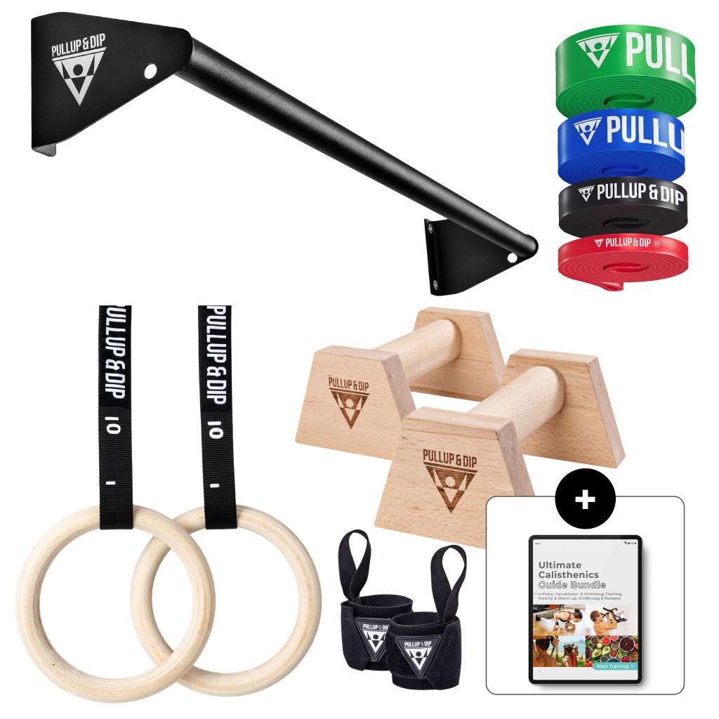 Calisthenics Beginner Essentiales Set - bundle sans souci pour débutants