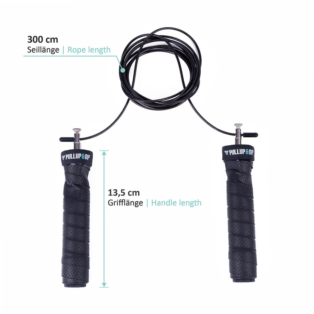Corde a Sauter Crossfit - 3 Câbles, Poignées Aluminium, Double Roulement à  Billes - Accessoire Musculation - 3 Mètres Réglable[52] - Cdiscount Sport