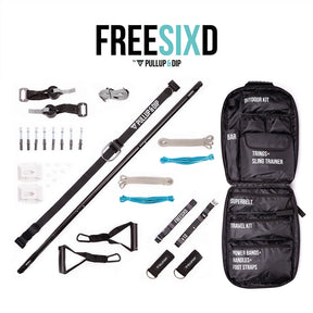 FREESIXD sangle de suspension avec bandes de résistance, appareil d'entraînement pour tout le corps