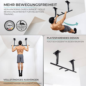 Barre de traction plafond, bande de traction et vis incluses