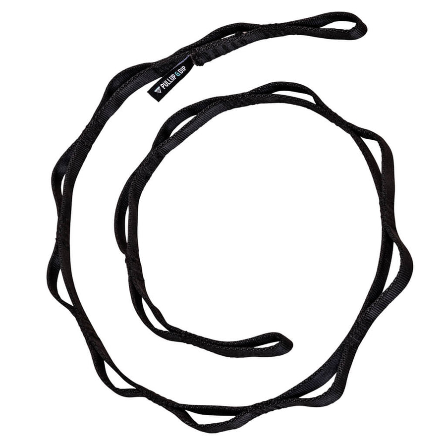Pullup & Dip Daisy Chain – Ceinture De Musculation Polyvalente, 23 KN, Certifiée CE, Réglable 8 Niveaux – Escalade, Yoga Aérien, Dips, Fitness