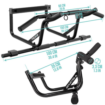Barre De Traction Jayflex CrossGrips - Pour Cadre De Porte, Capacité 250 Lb, Réglable, Neuf Sous Blister