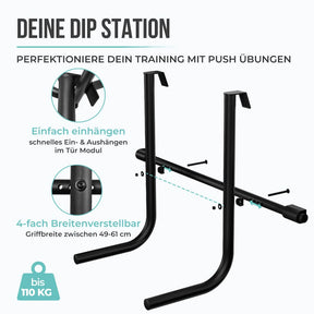 Barre Dips Porte