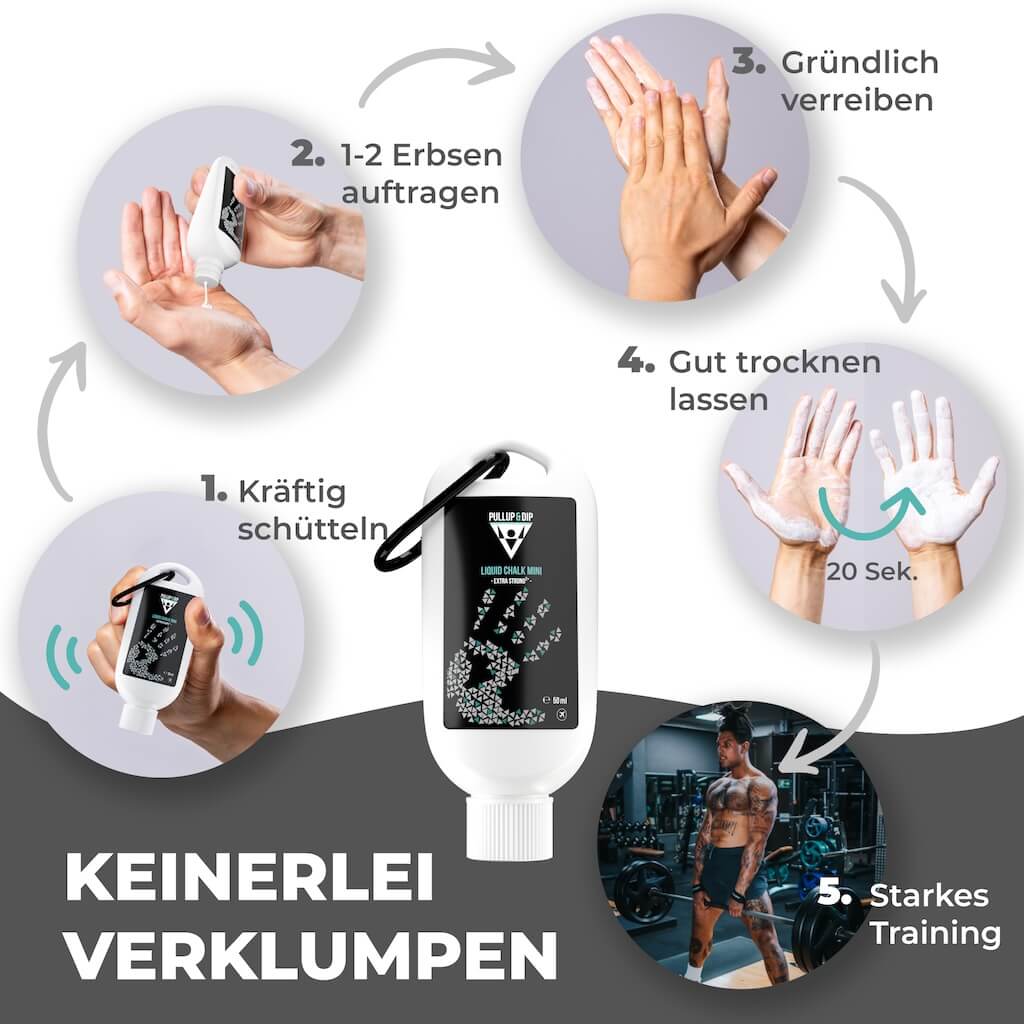 Magnésium Liquide Pour une Prise en Main Parfaite, Très Puissant et Lavable