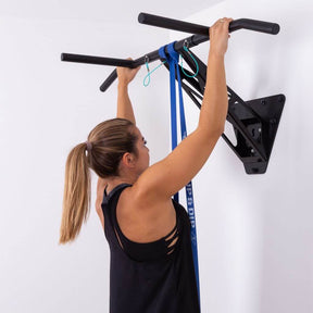 [Produits de 2e choix] Barre De Traction et Dip Pour Montage Mural Sur Mur Intérieur Et Extérieur