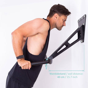 Barre de Dip et Traction Pour Intérieur et Extérieur, Gym Portable Pour Plus de 35 Exercices