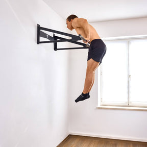Muscle-Up Bar, Barre de Traction avec Distance Supplémentaire au Mur
