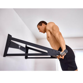Muscle-Up Bar, Barre de Traction avec Distance Supplémentaire au Mur