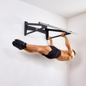 Muscle-Up Bar, Barre de Traction avec Distance Supplémentaire au Mur