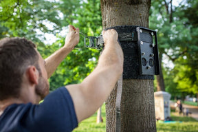 Adaptateur extérieur pour installer la barre de traction Pullup & Dip, version noire en acier