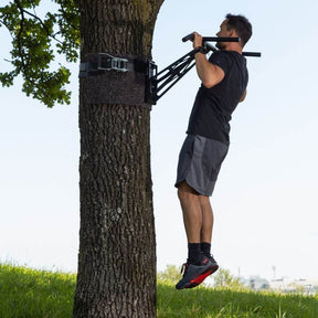 Barre de Traction et Dips Pour Extérieur, Gym Portable Avec Plus de 35 Exercices