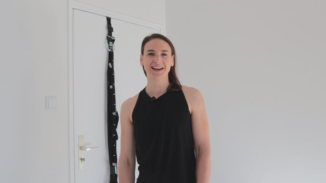 Hililand sangle extensible de jambe arrière Sangle de yoga aérienne