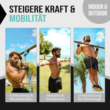 Bandes Latex Traction Pull-up Set De 5 Bandes élastiques De Résistance FX FFEXS – Pour Tractions, Muscu, Yoga – Niveaux Variables (léger à Intense) Bandes élastiques Fitness Bandes Latex Traction Pull-up Set De 5 Bandes élastiques De Résistance FX FFEXS – Pour Tractions, Muscu, Yoga – Niveaux Variables (léger à Intense) Bandes élastiques Fitness
