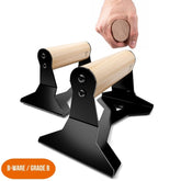 [Produits de 2e choix] Barres Pour Pompes Avec Poignées En Bois Ergonomiques