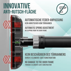 Barre de Traction Télescopique Pour Porte Sans Vis