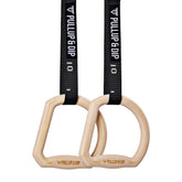"TRINGS" Ensemble d'anneaux de gymnastique suédoise avec sangles, ancrage de porte et sac de transport