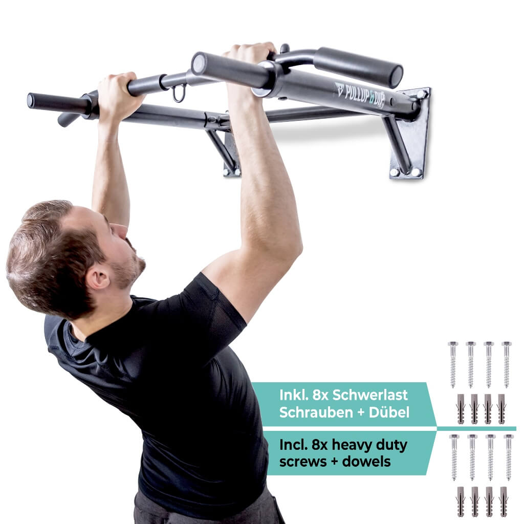 [Produits de 2e choix] Barre de Traction Murale Avec Bande de Traction