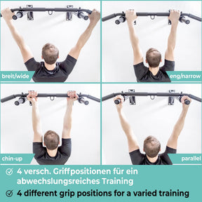 [Produits de 2e choix] Barre de Traction Murale Avec Bande de Traction