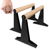 Parallettes En Bois De Avec Poignée Ergonomique