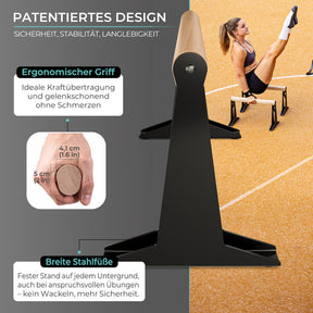 Set de Calisthenics Intermediate - Parallettes (medium),Anneaux Gymnastique, Magnésium Liquide, Bandes de Résistance